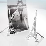 Stationery - Magnetic stainless steel photo stand - Eiffel Tower - TOUT SIMPLEMENT,