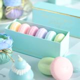 Objets personnalisables - Boite de 6 savons macarons - ATELIER CATHERINE MASSON
