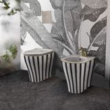 WC - Toilettes Marbre Rayures - ARTOLETTA PAST WORKS