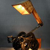 Objets design - Lampe de treuil recyclé sur réservoir - MAISON ZOE