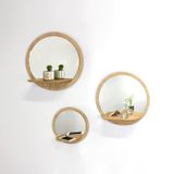 Mirrors - Sunrise | mirror and shelf - REINE MÈRE