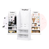 Boîtes de rangement - Support papier, blanc, 58x160x40cm - PARTYDECO
