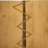 Objets design - Table basse avec couture en itauba - MR LOUIS