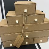 Storage boxes - Recyclable Kraft Paper Storage Box - SHUN SUM GROUP LTD.