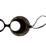 Glasses - Black moon necklace - FLIPPAN' LOOK
