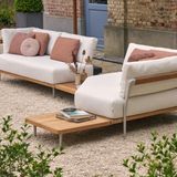 Sofas - Modular sofa with side table Flex - MANUTTI