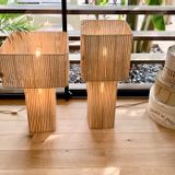 Table lamps - Lamp-Double Mushroom - L'ATELIER DES CREATEURS
