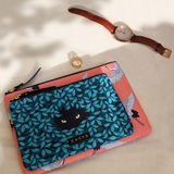 Clutches - Large Pouch: Spying Cat - CASYX