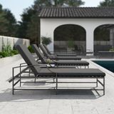 Beds - AGOSTO / Sunlounger - 10DEKA OUTDOOR FURNITURE