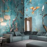 Wallpaper - Ibis Birds Scenic Wallpaper - LA MAISON MURAEM