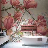 Papiers peints - Tapisserie luxe design Magnolia in bloom - LA MAISON MURAEM