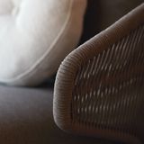 Lawn armchairs - Outdoor lounge chair, comfy one seater Radoc - MANUTTI