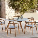 Dining Tables - Round outdoor dining table, Torsa, 8 persons - MANUTTI