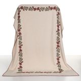 Throw blankets - THROW NEVRA BLANKET SOFA COVER BED COVER COTTON LINEN HANDPRINTED HANDMADE - LALAY