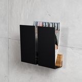 Wall ensembles - Wall magazine rack WINGS | green, grey or black - NAMUOS