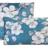 Coussins textile - Amandier II Bleu / Housse de Coussin - AUTREFOIS DÉCORATION