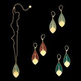 Jewelry - "Physalis" : necklaces and earrings - AMELIE BLAISE