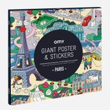 Loisirs créatifs pour enfant - POSTERS & STICKERS - PARIS - OMY