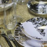Formal plates - Cleopatra | Hand Paint | Made in Italy - ARCUCCI CERAMICS