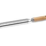 Spice grinders - Beech and stainless steel conic grater 36.5x4x2.5 cm CC21069 - ANDREA HOUSE