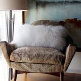 Cushions - Tibetan Sheepskin Cushions - FIBRE BY AUSKIN