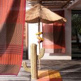 Bath towels - Totem beach towel - LE JACQUARD FRANCAIS