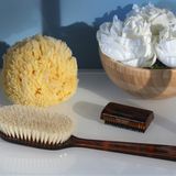 Beauty products - The JASPE' natural bristle brush for women. Style and shine - KOH-I-NOOR ITALY BEAUTY