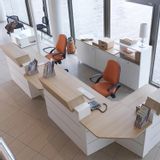 Office furniture and storage - Bank reception SUNDAY - GAUTIER OFFICE