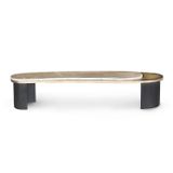 Coffee tables - Greenapple Coffee Table, Armona Coffee Table, Shadow Onyx, Handmade in Portugal - GREENAPPLE DESIGN INTERIORS