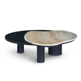 Coffee tables - Greenapple Coffee Table, Bordeira Coffee Table, Shadow Onyx, Handmade in Portugal - GREENAPPLE DESIGN INTERIORS