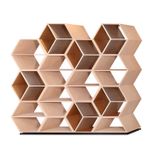 Bookshelves - Modern Hobart Bookcase, American Oak, Handmade in Portugal by Greenapple - GREENAPPLE DESIGN INTERIORS
