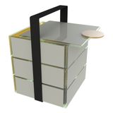 Caskets and boxes - Picnic Basket in Pantone Colors 2021 - MYGLASSSTUDIO