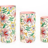 Vases - Primadonna Cornet Vase - MANUFACTURE DES EMAUX DE LONGWY 1798
