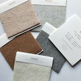 Objets de décoration - Tissu Alana au Mètre en Alpaga et Laine Mérinos - INATA