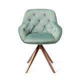 Sièges pour collectivités - Tara Chaise de salle à manger - Jade, Turn Rose Doré - JESPER HOME