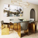 Dining Tables - Nesso Dining Table - SCARLET SPLENDOUR