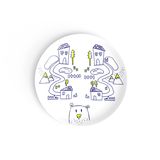 Everyday plates - Collection of A Table plates for children - NON SANS RAISON PORCELAINE DE LIMOGES