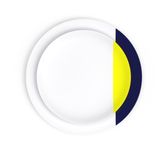 Everyday plates - The Bath of Color dinnerware set in Limoges porcelain - NON SANS RAISON PORCELAINE DE LIMOGES