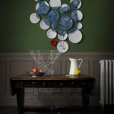 Design objects - The wall dresser The Coco Wall Plates in Limoges porcelaine - NON SANS RAISON PORCELAINE DE LIMOGES