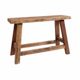 Bancs - Banc de ferme recyclé noir et naturel - ORIGINALHOME ECO DESIGN