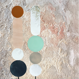 Mirrors - Stool "Afrika" - STUDIO SOL LECCIA