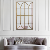 Mirrors - GOLD MIRROR 65X110CM - EMDE