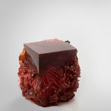 Sculptures, statuettes and miniatures - Materiality Vol. 1: Side Table & Stool by Eduard Locota. Acrylic Glass & Bronze - LO CONTEMPORARY