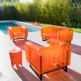 Sofas - YOMI| Design sofa - Orange - MW DESIGNER FURNITURE
