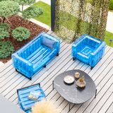 Canapés - YOMI| Canapé design - Bleu - MW DESIGNER FURNITURE