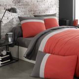 Linge de lit - Méli Mélo Cranberry Zinc - Parure de lit - ORIGIN