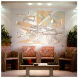 Office design and planning - Paintings and decorations for offices and showrooms - HISTORYA