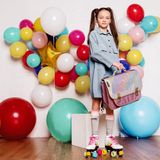 Sacs et cartables enfants - CARTABLE ARC EN CIEL ETOILE - CARAMEL&CIE