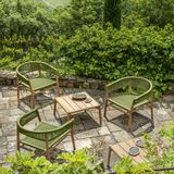 Lawn armchairs - Chair Kilt Collection - ETHIMO