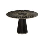 Dining Tables - The Metropolis Revisited Nero Dining Table - SCARLET SPLENDOUR